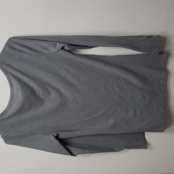 No Boundaries Grey long sleve blouse size L D7 - Picture 2 of 4